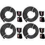 Zacuto ZipGear Prime Lens Kit includes 4x, 13.5-inch Long Adjustable Gears and 4 Gear Locking Housings - Z-ZG-PLK4 (ZZGPLK4) Zacuto ZipGear Prime Lens Kit includes 4x, 13.5-inch Long Adjustable Gears and 4 Gear Locking Housings - Z-ZG-PLK4 (ZZGPLK4)